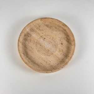 Travertine Centerpiece by Pier Alessandro Giusti & Di Rosa for Up & Up, 1970s
