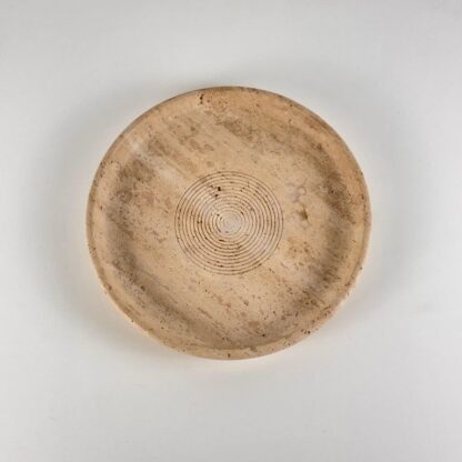 Travertine Centerpiece by Pier Alessandro Giusti & Di Rosa for Up & Up, 1970s