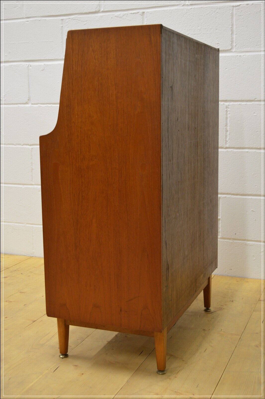 vintage bureau writing desk teak Jentique mid century danish design DELIVERY