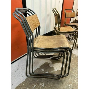 Vintage Cox Stacking Chairs Ideal Cafe / Bar / Restaurant