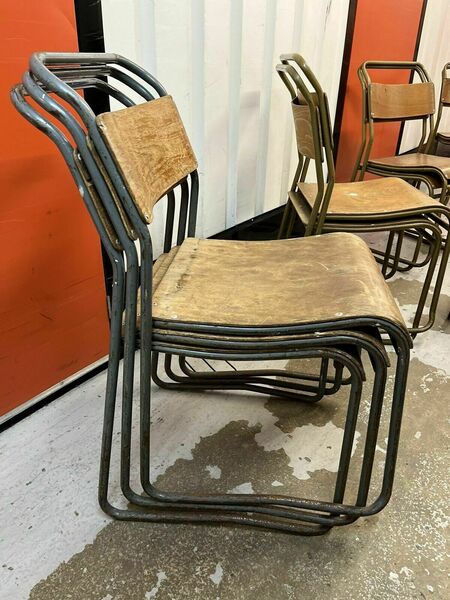 Vintage Cox Stacking Chairs Ideal Cafe / Bar / Restaurant
