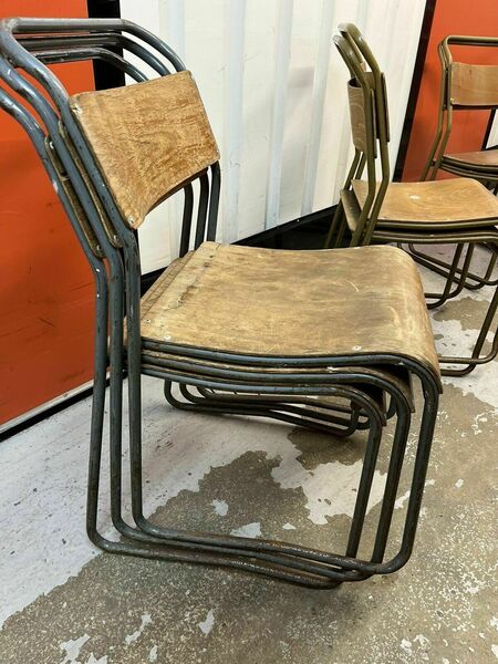 Vintage Cox Stacking Chairs Ideal Cafe / Bar / Restaurant