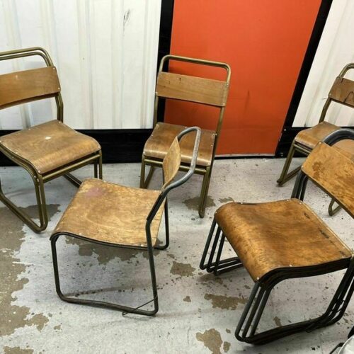 Vintage Cox Stacking Chairs Ideal Cafe / Bar / Restaurant