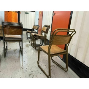 Vintage Cox Stacking Chairs Ideal Cafe / Bar / Restaurant