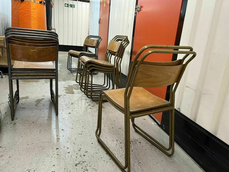 Vintage Cox Stacking Chairs Ideal Cafe / Bar / Restaurant