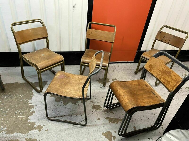 Vintage Cox Stacking Chairs Ideal Cafe / Bar / Restaurant