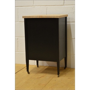 vintage filing cabinet butcher`s block kitchen island chest of drawers DELIVERY