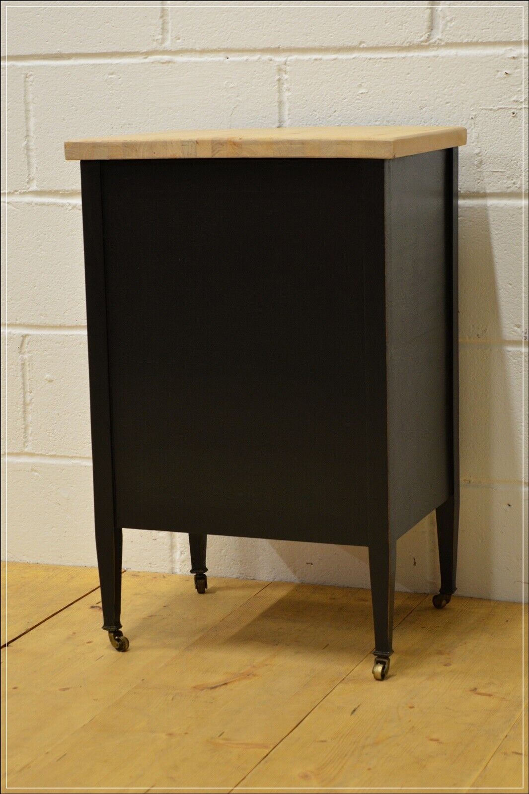 vintage filing cabinet butcher`s block kitchen island chest of drawers DELIVERY