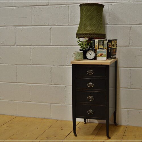 vintage filing cabinet butcher`s block kitchen island chest of drawers DELIVERY