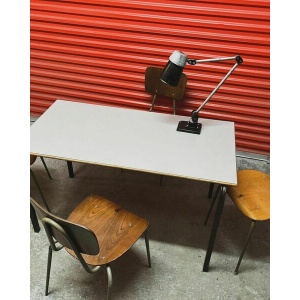 Vintage Formica School Tables / Desks Two Available Bar / Cafe