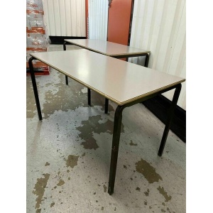 Vintage Formica School Tables / Desks Two Available Bar / Cafe
