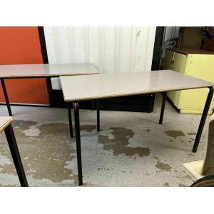Vintage Formica School Tables / Desks Two Available Bar / Cafe