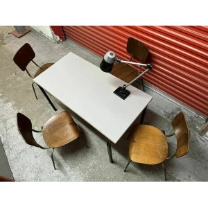 Vintage Formica School Tables / Desks Two Available Bar / Cafe