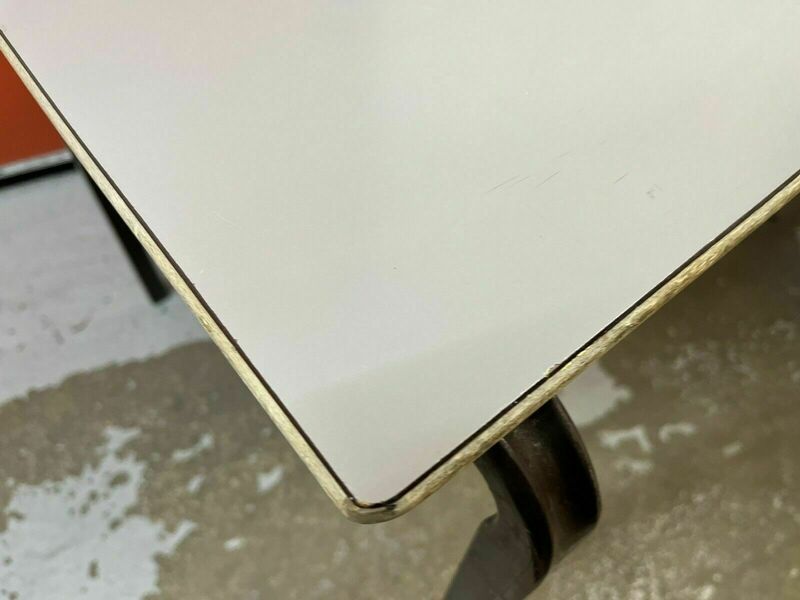 Vintage Formica School Tables / Desks Two Available Bar / Cafe