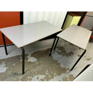 Vintage Formica School Tables / Desks Two Available Bar / Cafe