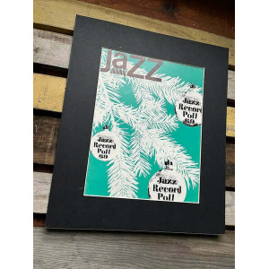 Vintage Jazz Journal Magazine Cover Artwork 1969