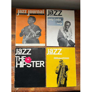 Vintage Jazz Journal Magazine Cover Artwork 1969