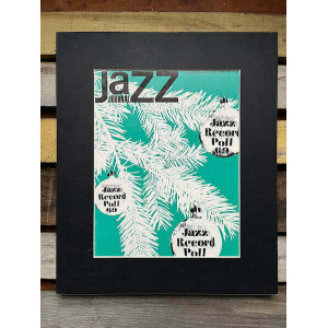 Vintage Jazz Journal Magazine Cover Artwork 1969