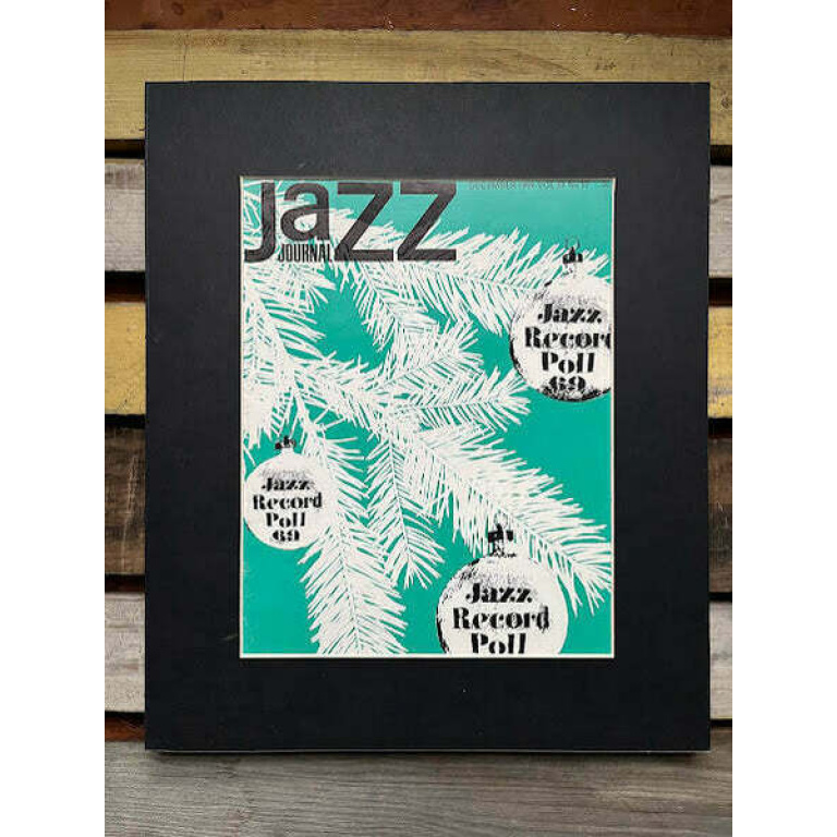 Vintage Jazz Journal Magazine Cover Artwork 1969