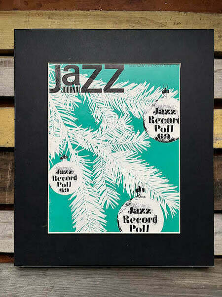Vintage Jazz Journal Magazine Cover Artwork 1969