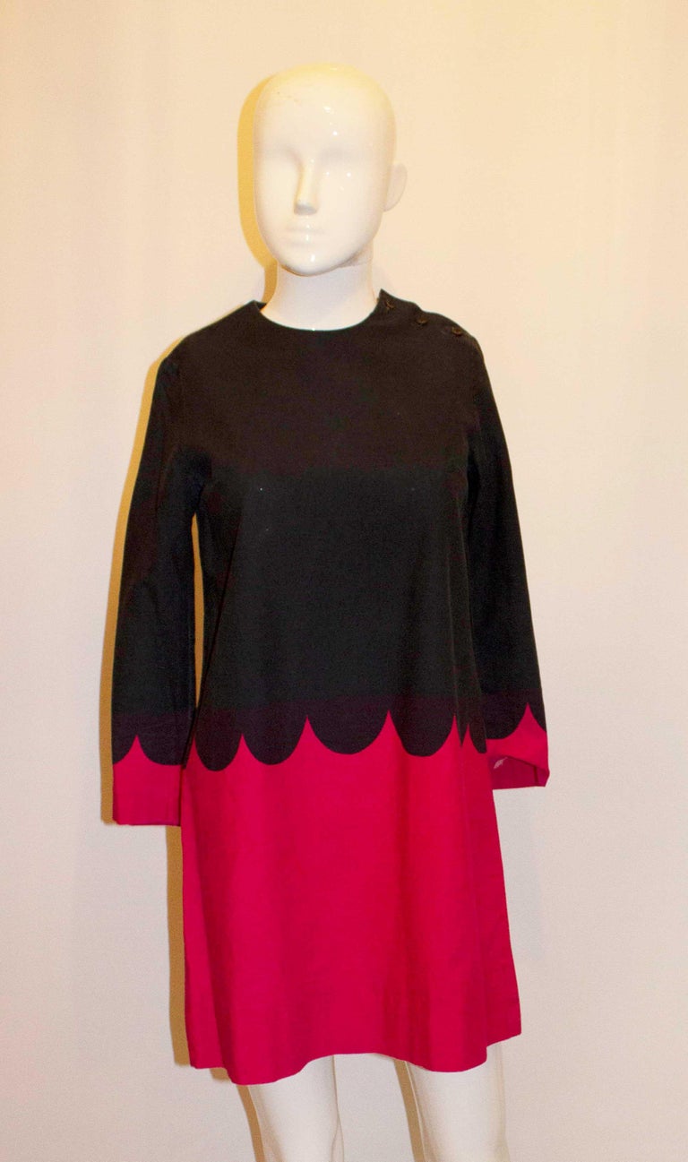 Vintage Marimekko Cotton Tunic Top/ Dress