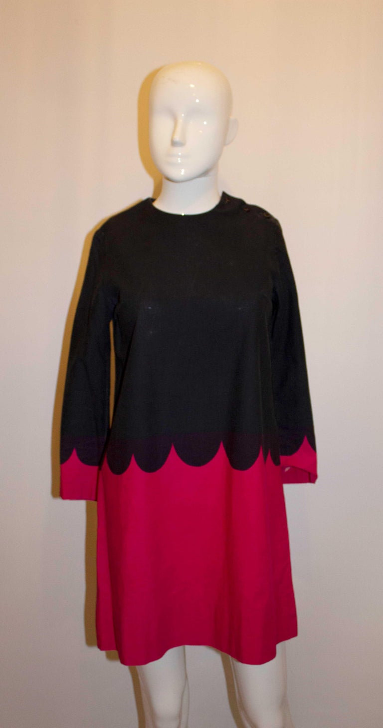 Vintage Marimekko Cotton Tunic Top/ Dress