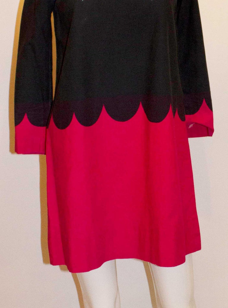 Vintage Marimekko Cotton Tunic Top/ Dress