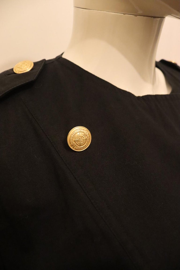 Vintage Mondi Black Cotton Jacket