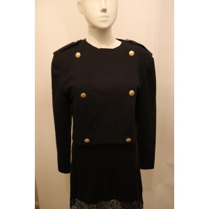 Vintage Mondi Black Cotton Jacket