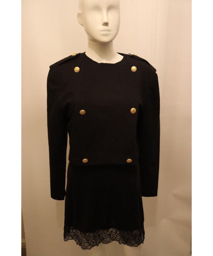 Vintage Mondi Black Cotton Jacket