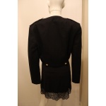 Vintage Mondi Black Cotton Jacket