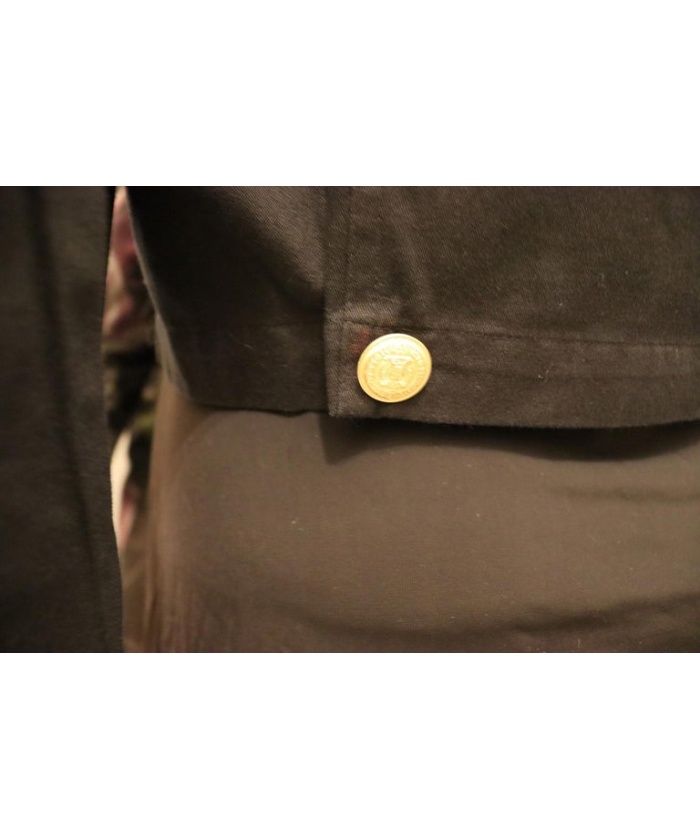Vintage Mondi Black Cotton Jacket