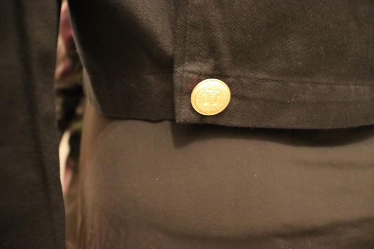 Vintage Mondi Black Cotton Jacket