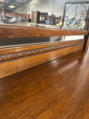 Vintage Oak Dressing Table