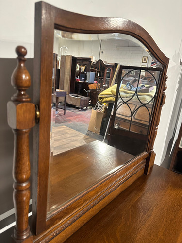 Vintage Oak Dressing Table