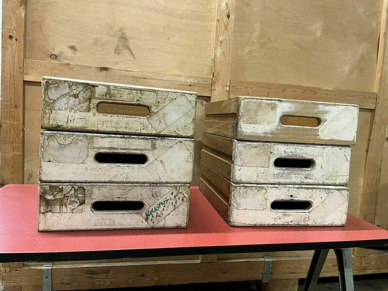 Vintage School Drawers Esa Esavian James Leonard Mid Century