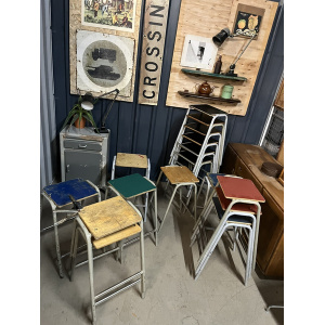 Vintage School Lab Stool 70 Available