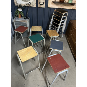 Vintage School Lab Stool 70 Available
