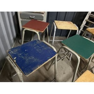 Vintage School Lab Stool 70 Available