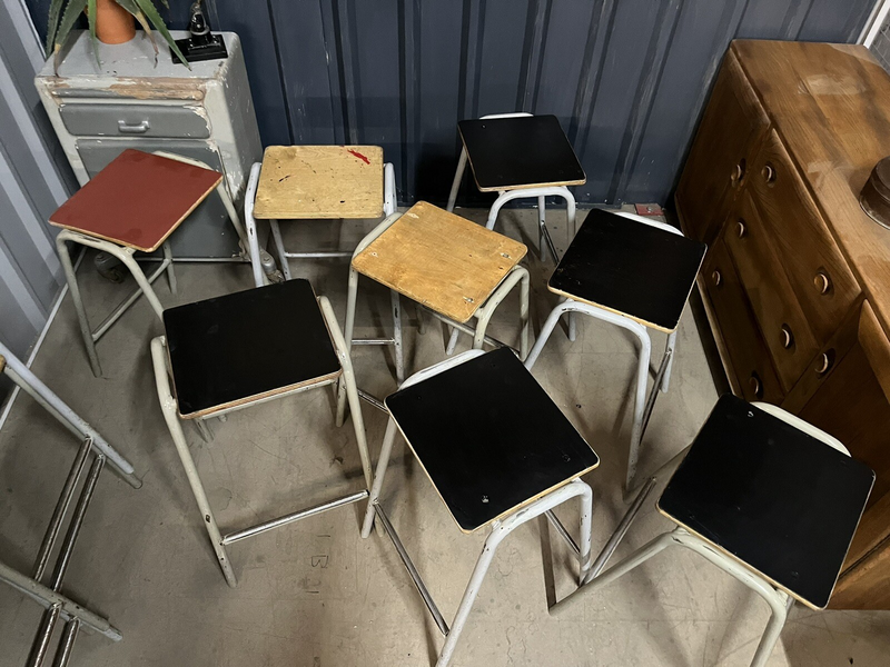 Vintage School Lab Stool 70 Available