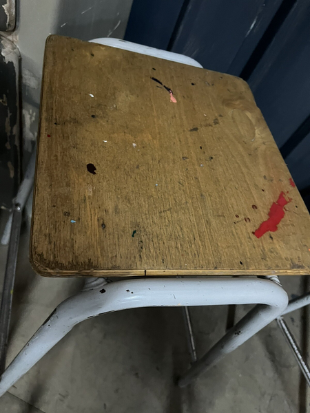 Vintage School Lab Stool 70 Available