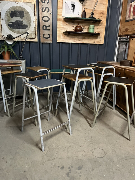 Vintage School Lab Stool 70 Available