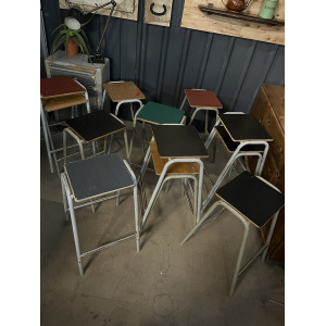 Vintage School Lab Stool 70 Available