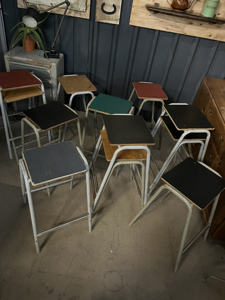 Vintage School Lab Stool 70 Available