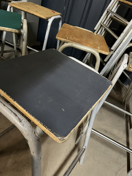 Vintage School Lab Stool 70 Available