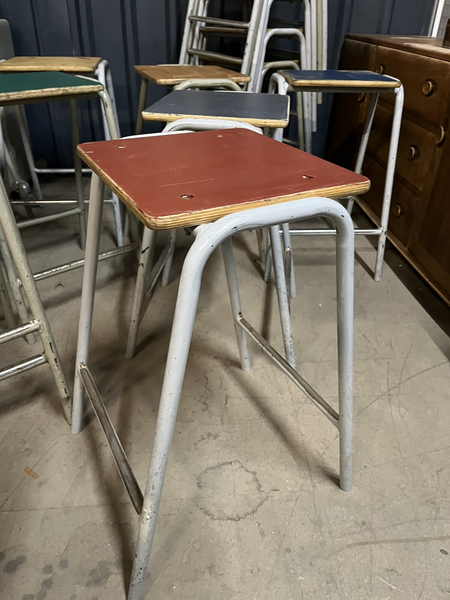 Vintage School Lab Stool 70 Available