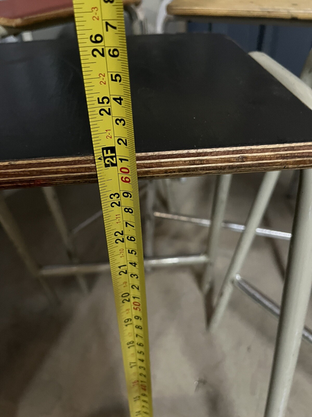 Vintage School Lab Stool 70 Available