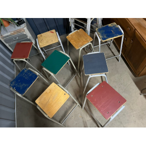 Vintage School Lab Stool 70 Available
