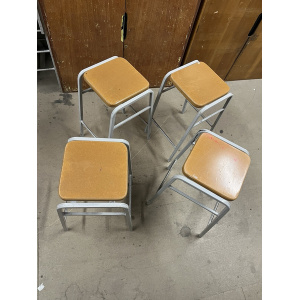 Vintage School Lab Stool Nine Available
