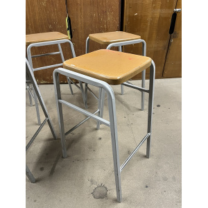 Vintage School Lab Stool Nine Available